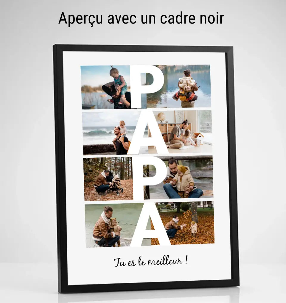 Cadre personnalisé | Spéciale papa